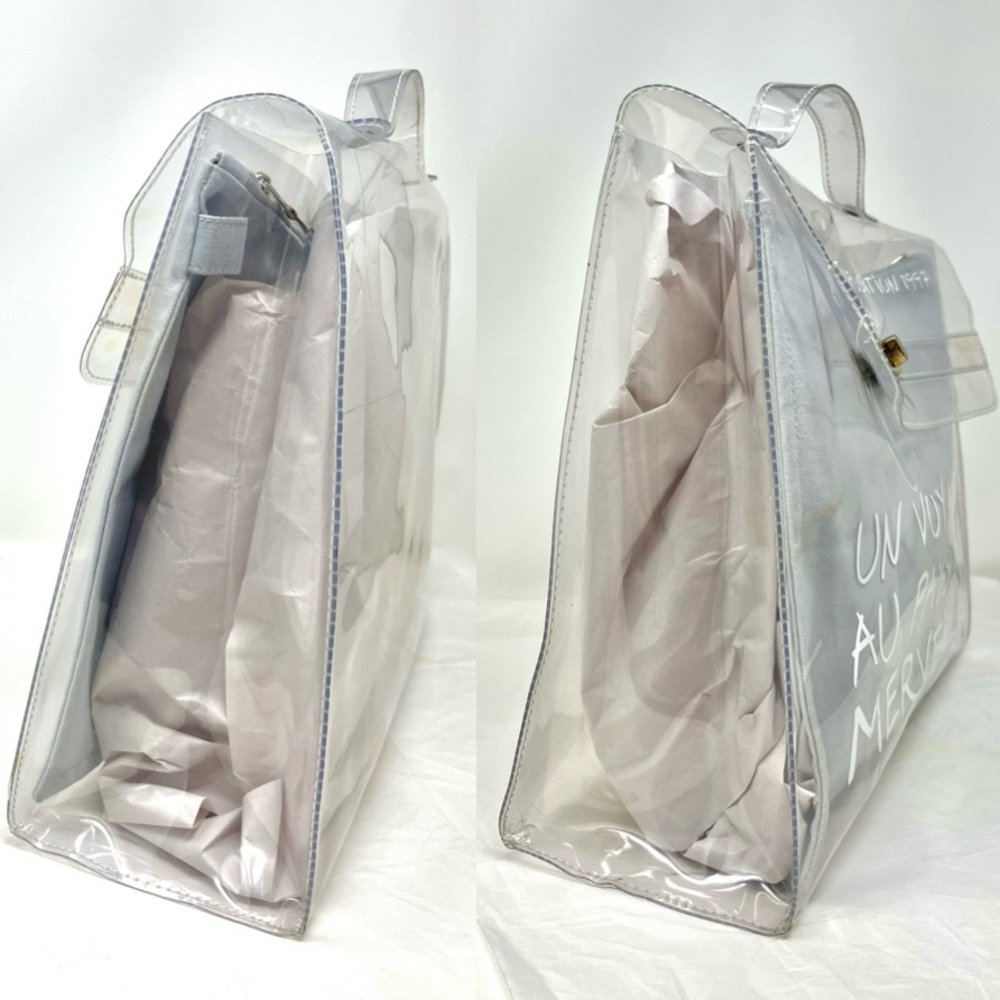 Hermes Clear Vinyl Kelly 40 Bag from 1997 Expo - Picture 12 of 14
